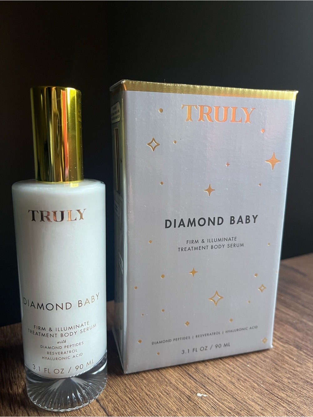 Truly Diamond Baby Firm & Illuminate Treatment Body Serum